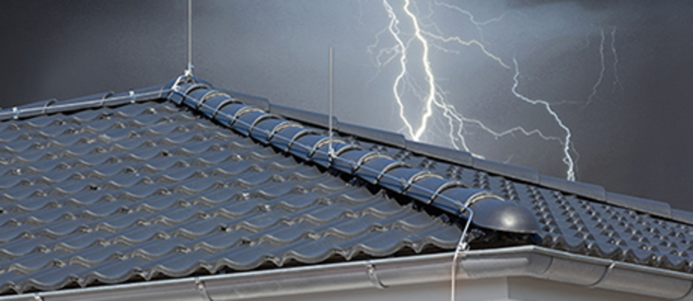 Äußerer Blitzschutz bei elektro Gruß in Thüngersheim